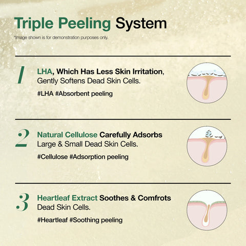 Heartleaf LHA Moisture Peeling Gel