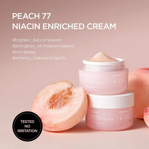 Peach 77 Niacin Enriched Cream