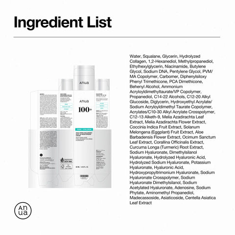 PDRN Hyaluronic Acid 100 Moisturizing Cream